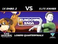 De  emboz duck hunt vs xavier wii fit  ultimate losers quarterfinals  sundown saga 2024