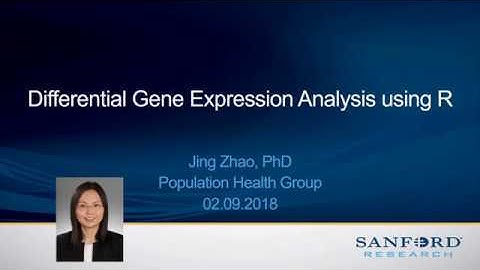 COMMAND Core: Differential Gene Expression Analysis using R