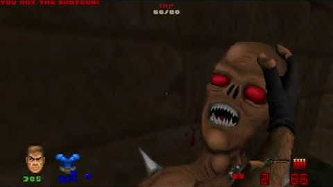 Brutal Doom 2 Level 24: The Chasm (100% Items, Secrets)