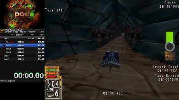 Pod Speedrunning : yawlleH [wr] - 1 Lap - Any car - Full track