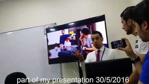 Part of my presentation in the 1st. TESOL conference.