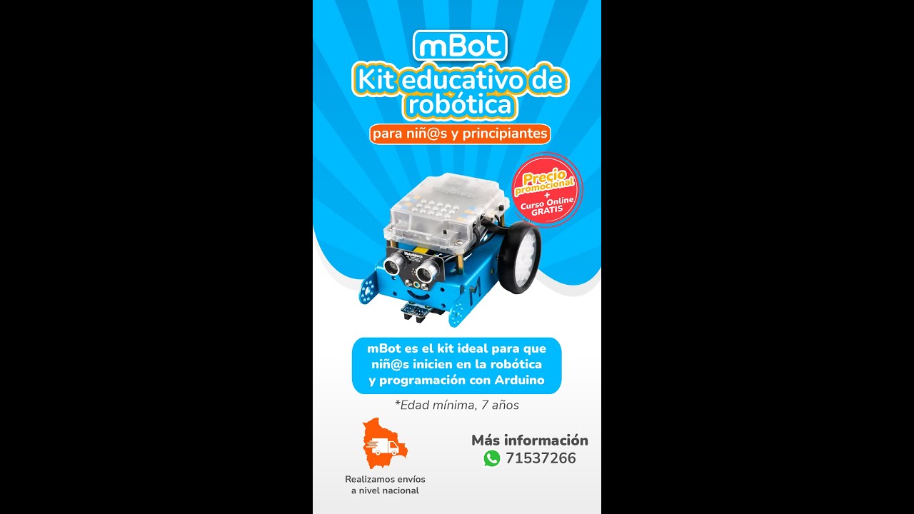 KIT ROBOTICA PARA PRINCIPIANTES