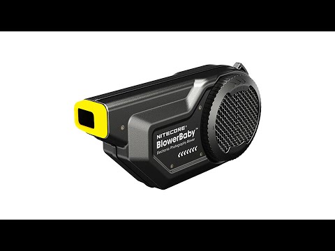 The Nitecore BlowerBaby blows dust from your sensor at 43.5 mph!