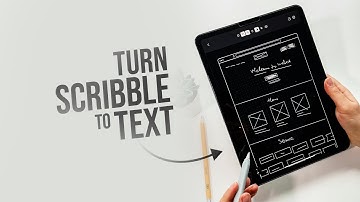 How to Turn Scribble Into Text on iPad (tutorial)