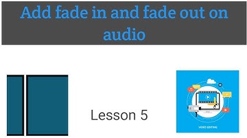 How to add fade in and fade out audio in shotcut in 2021 วิธีเพิ่มเสียงที่จางลงและเลือนหายไป