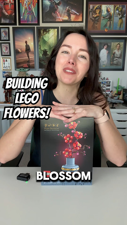 Building LEGO flowers! New Plum Blossoms #lego #legoflowers #rlfm