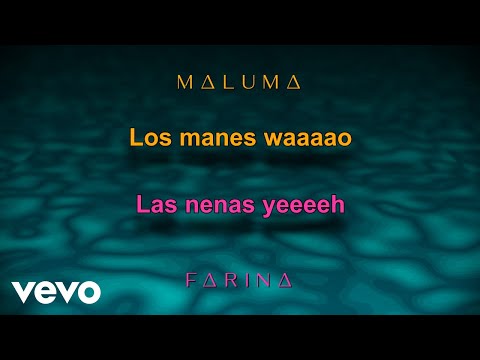 Farina, Maluma – Así Así (Karaoke Video)