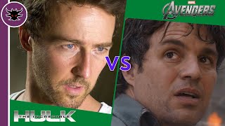 NORTON vs RUFFALO | Hulk Character Analysis