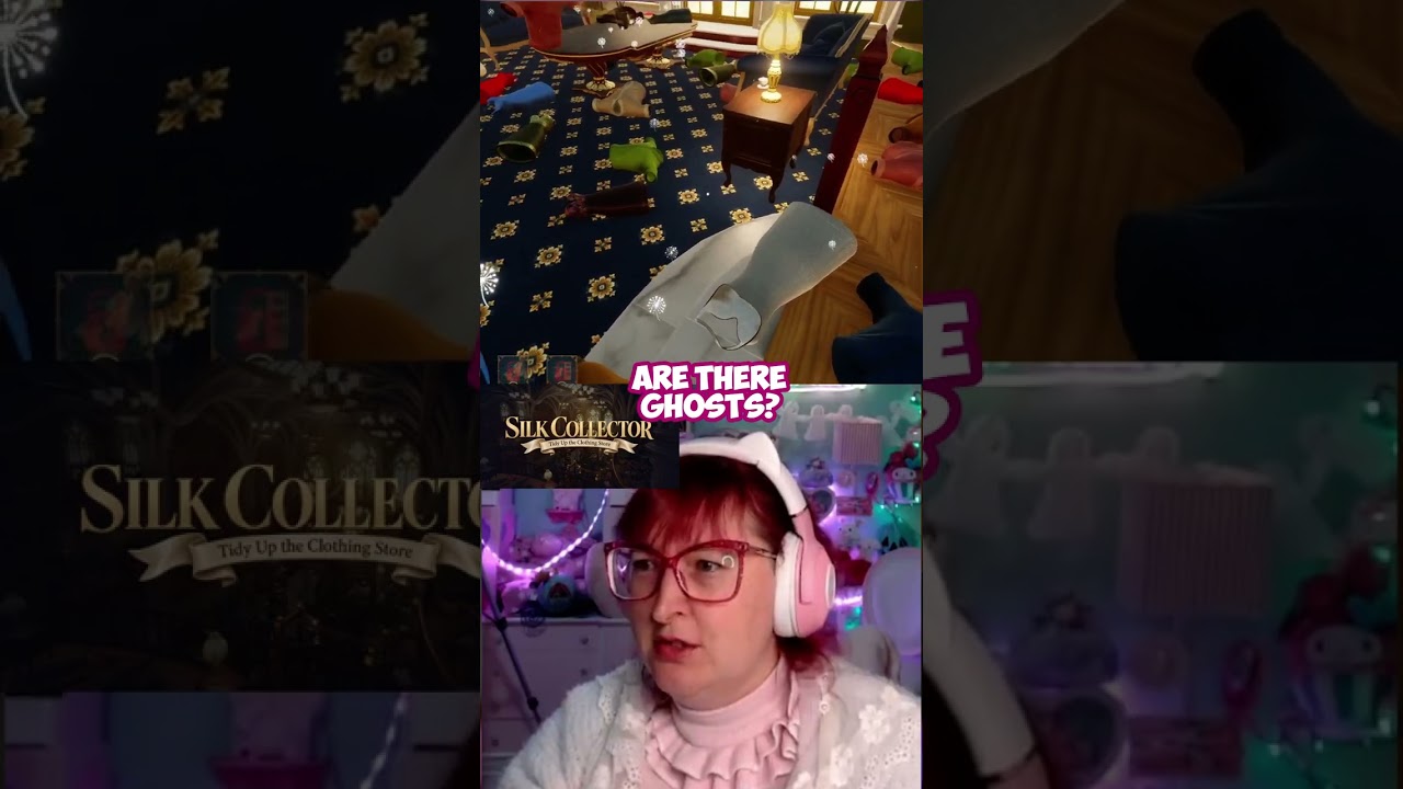 Haunted Clothing Store or What #spookygame #gamingclips #fluffisle #hauntedstore #silkcollector #ad