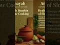 Health benefits of slow Cooking ! #explore #natural #ayurveda #holistichelp #herbalremedies #kadha