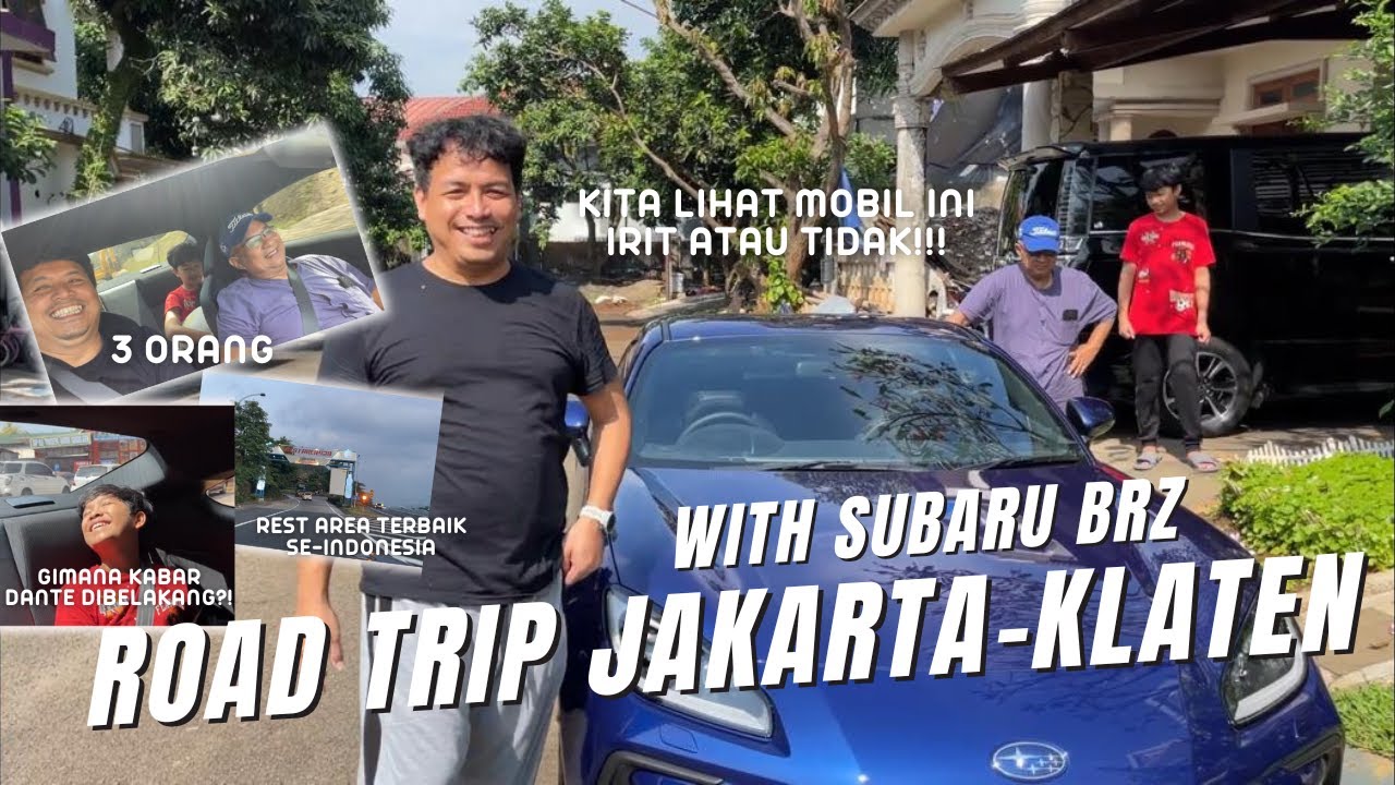 SUBARU BRZ ROADTRIP ДЖАКАРТА - КЛАТЕН | ЕДЕМ ДОМОЙ НА СПОРТИВНОМ АВТОМОБИЛЕ!!!