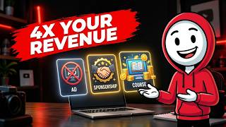 The Secret To A Full-Time YouTube Income (It’s Not Just Ads!)