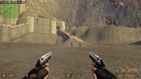 CS:S Zombie Escape: ze_lotr_helms_deep_v5 - Duo