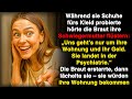 Während sie Brautschuhe aussuchte, hörte sie plötzlich eine vertraute Stimme nebenan!