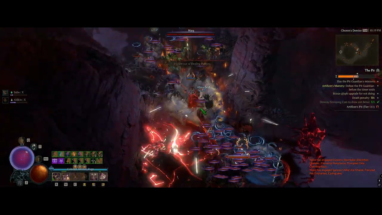 Diablo 4 Season 11 Upheaval Walking Arsenal Pit 111