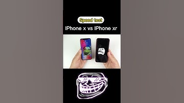 IPhone X vs iPhone xr speed test #viralvideo #iphonexr #iphonex #officalvideo #shorts
