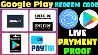 ? लूट लो Google Play Gift Card Earning App 2022 | Free Redeem Code | New Redeem Code Earning App