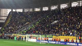 ANKARAGÜCÜ - FENERBAHÇE TRİBÜN OLAYLARI. 07.04.2019