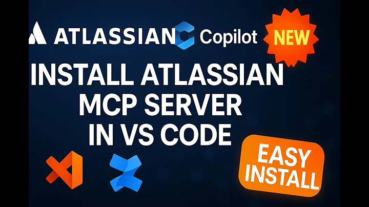 Install Atlassian MCP Server in VS Code | GitHub Copilot Integration Tutorial (Marketplace Setup)