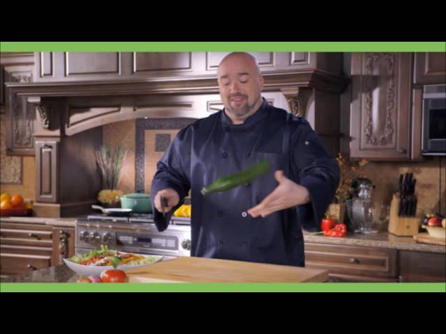Miracle Blade World Class Knives TV Infomercial: Part 1-Chef Tony presents  the MBWC 