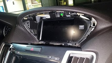 How to Remove Navigation Display from Acura TLX 2017 for Repair.