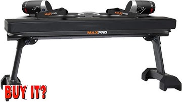 MAXPRO Fitness Draagbare Smart Cable Home Gym + Opvouwbare Bank As - B0D31ZTQF6