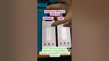 Iphone original display vs  GX Display💯✅🤘#iphone #oleddisplay