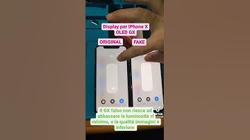 Iphone original display vs  GX Display💯✅🤘#iphone #oleddisplay