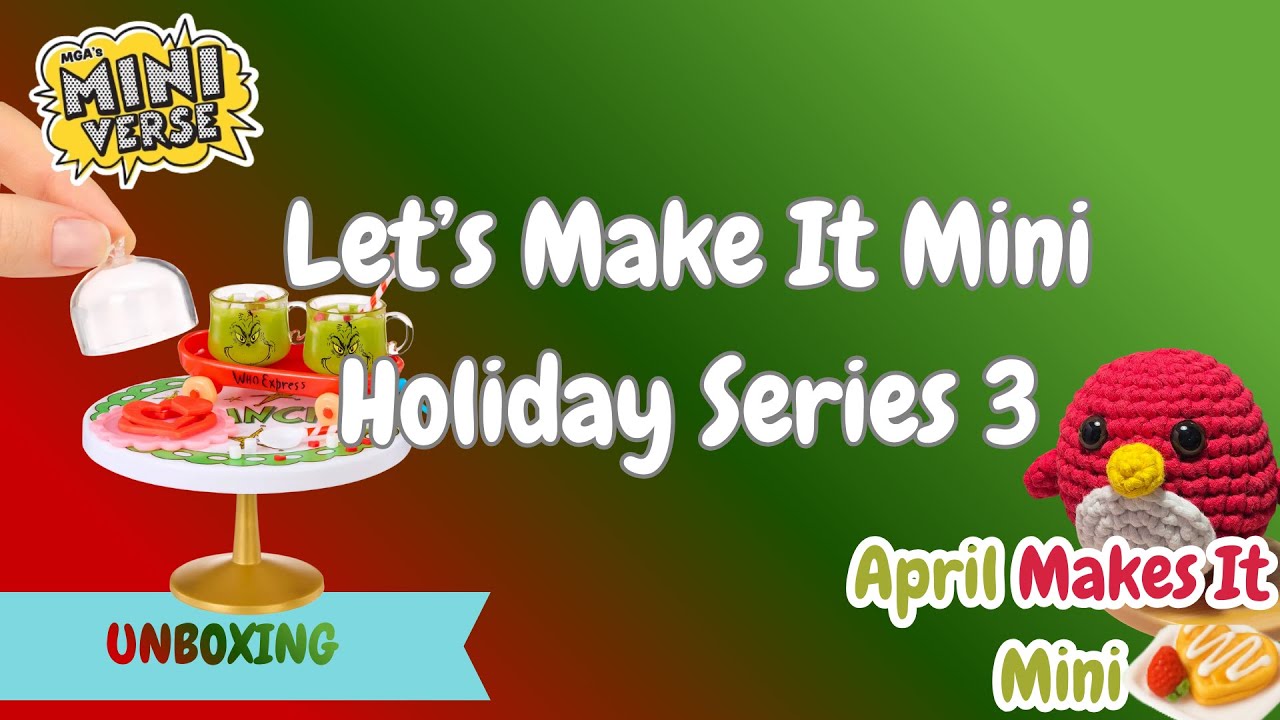 How I got the Ultra Rare Grinch Hot Cocoa Drink set! #miniverse #makeitminifood #blindbox #thegrinch