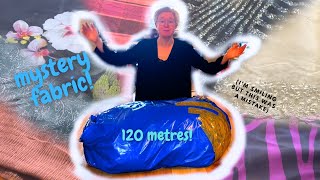 Unboxing a MASSIVE Mystery Fabric Haul! I Bought 120 Metres Of Remnants So You Don't Have To
