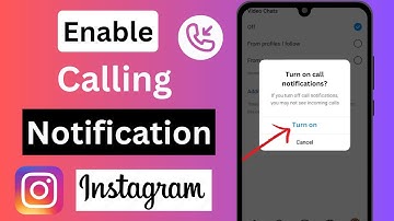 How To Turn On Call Notifications On Instagram | Instagram Call Notification Not Showing