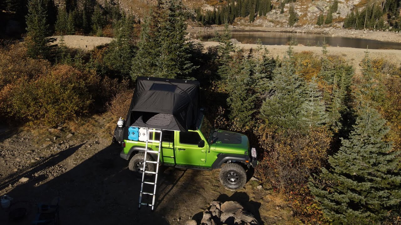 Overlanding Adventure to Chinns Lake, Colorado | Testing My New Ikamper Roof Top Tent