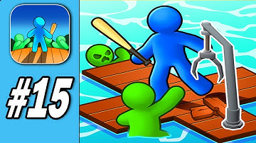 Zombie Raft - Gameplay Walkthrough  New Update Part 15 (iOS,Android)