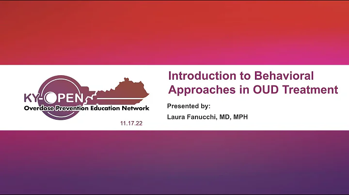 KY-OPEN, November 17th: Introduction to Behavioral...
