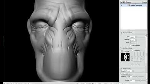 20 mins Mudbox 2009 Speed sculpt