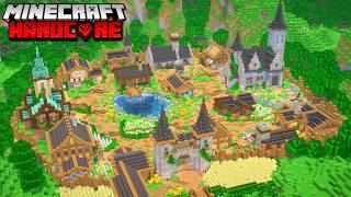 I Transformed A Village In Minecraft Hardcore