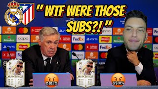 🚨Madridistas BLAME Ancelotti after tie against Atletico🤬Real Madrid vs. Atleti Post Match Reactions!