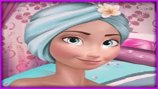 Frozen Princess Anna Spa Salon - Disney Make Up Game For Girls HD screenshot 2