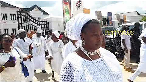 Ooni Of Ife, Dr Princess Toyin Kolade Iyalaje Oodua ,Ife Queens And Others Out For Olojo Festival