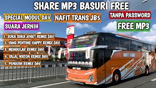 BASURI MP3 MAUDI JB5 DAN NAFIT TRANS JB5‼️BUKAN KODENAME TAPI MP3 BASURI BUSSID FREE DOWNLOAD