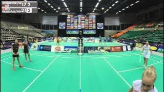 Goliszewski / Nelte vs Fruergaard / Thygesen (WD, 1/2 Finals) - 2015 Belgian International
