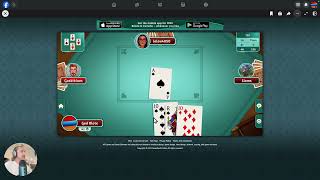 Belote Coinche card game commentary 1st video 500 22Aug2025 screenshot 2