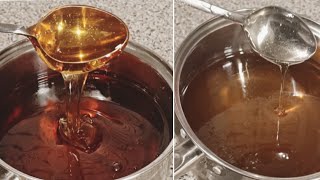 طريقه عمل شربات الحلويات الثقيل ( السيرب-القطر-الشيره ) ( Golden syrup )