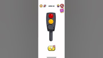 Complete a Traffic Lights ✏ Draw Puzzle: Tricky Brain Test | Level 122 |