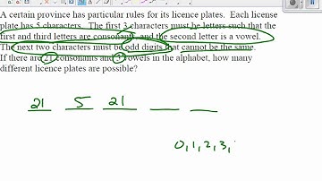 LG08 Lesson 2d  Fundamental Counting Principle with restrictions