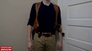 Cosplay Log: #5 Prop gun holster with full harness test fit. (Nathan Drake cosplay) by Scott | Cosplay Banzai 3,991 views 7 years ago 5 minutes, 54 seconds