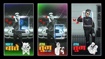 Attitude Avee Player Template | New Avee Player Template #Full Screen Template Download | Tutorial