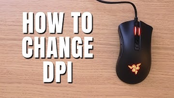 How To Change DPI For Your Razer Mouse (Razer Deathadder v2)