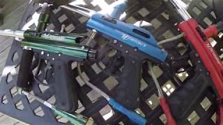 Old School Viewloader Paintball Markers