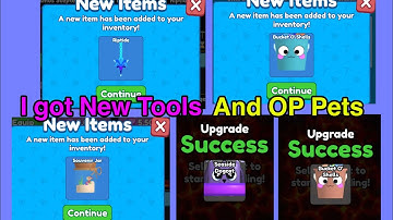 I Bought the New Rebirth Tools and Made OP Shiny Limited Pets in Mining Simulator 2